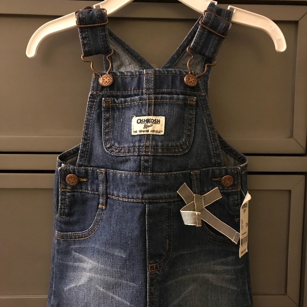 Denim Coverall Skirt